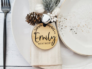 The 84th Hour  |  Rustic Place Card